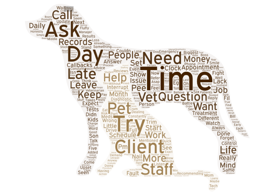 Stressors Word Cloud